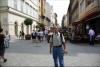 Váci utca (la calle Váci).