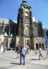 La catedral de San Vito, fachada Sur y Puerta Dorada, durante cinco siglos, la fachada Sur fue la entrada principal de la catedral.