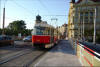 Uno de los tranvías de Praga.