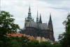 Desde los Jardines del Castillo de Praga se pueden tomar las mejores fotos de la Catedral.