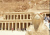El templo de la reina Hatshepsut.