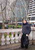 Gabriel en el Bryant Park.