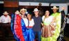 El Ryne no se pierde una, aqui con el curpo de baile típico del Ram Luna