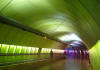 Metro de Río de Janeiro.  Estación Cardeal Arco Verde, en Copacabana.  Fue inaugurado en 1979 con cinco estaciones que funcionaban en una línea.